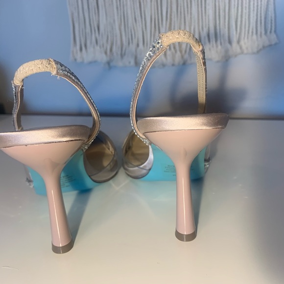 Betsy Johnson Dora Rhinestone Slingback Dress Pump - Picture 6 of 6